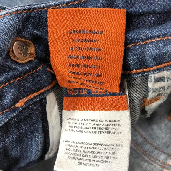 ROCK REVIVAL, Jeans, Gwen, 29, Blue Jeans, Boot Cut, Embellished Back Pockets - Picture 14 of 16